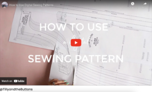 How to read and use digital PDF sewing patterns – beginner's guide