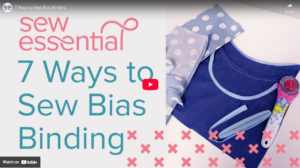 Continuous bias binding technique – how to make and apply bias tape for sewing