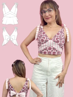 Bow and Arrow Top PDF Sewing Pattern Bow and Arrow Top PDF Sewing Pattern