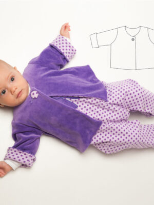 Lined Baby & Toddler Jacket Sewing Pattern – FILIPPA PDF by Patternforkids – Foldable Cuffs – Sizes 0m–4y– Instant Download Lined Baby & Toddler Jacket Sewing Pattern – FILIPPA PDF by Patternforkids – Foldable Cuffs – Sizes 0m–4y– Instant Download