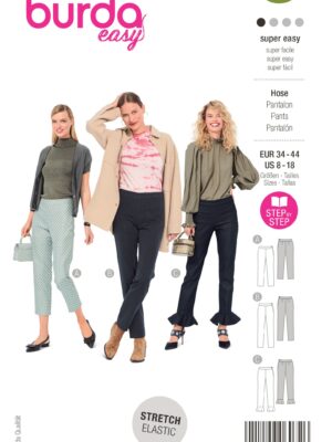 Burda Style Women Pants #6072 Burda Style Women Pants #6072