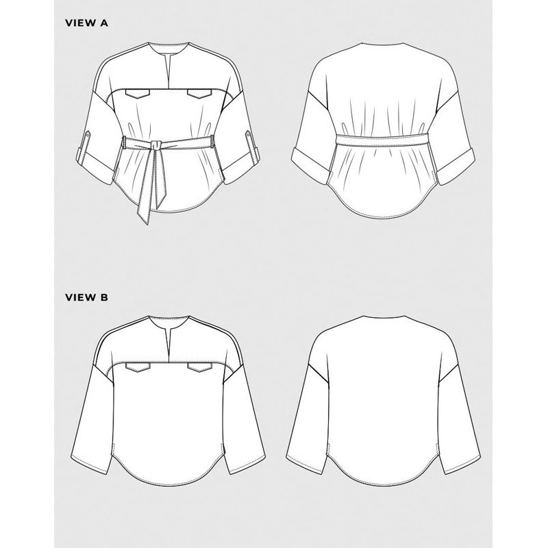 Amira Top PDF Sewing Pattern