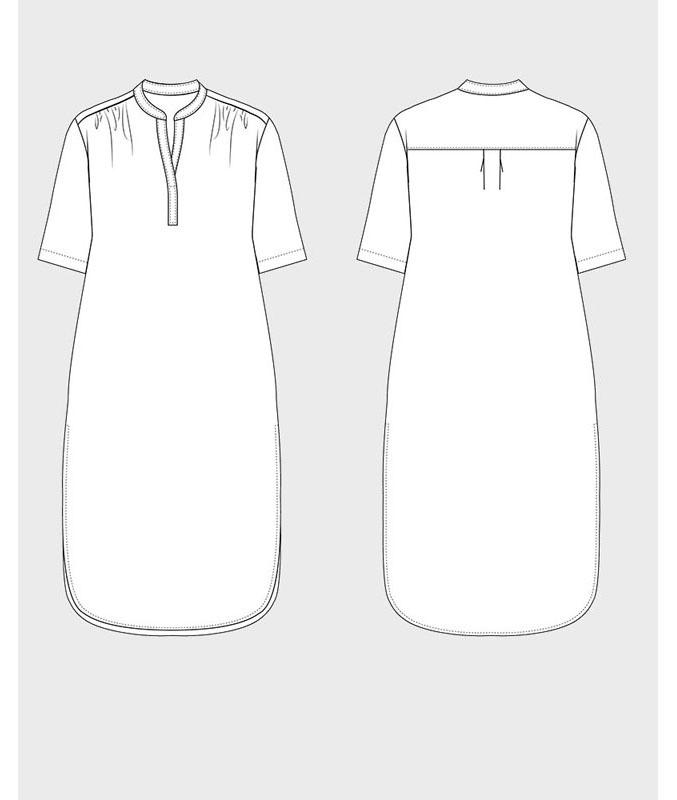 Mu’mina Shirt Dress PDF Pattern