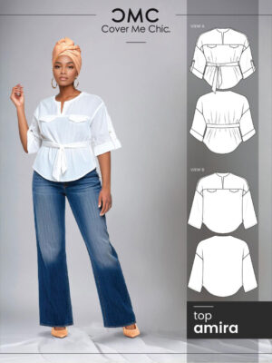 Amira Top PDF Sewing Pattern