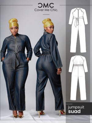 Suad Jumpsuit Sewing Pattern