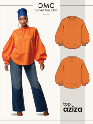 Aziza Tunic Top PDF Pattern