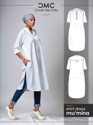 Mu’mina Shirt Dress PDF Pattern