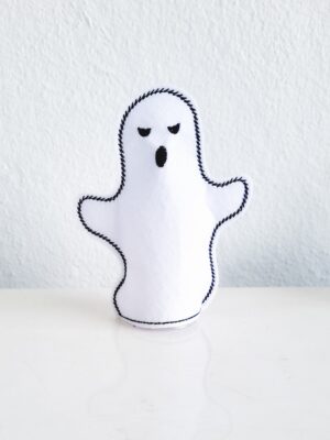Halloween Ghost Led Candle Embroidery in the hoop