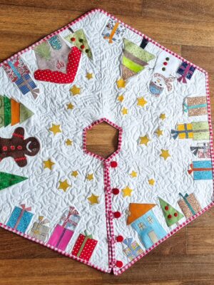 Christmas Tree Skirt PDF Pattern /Applique Christmas Tree Skirt PDF Pattern /Applique
