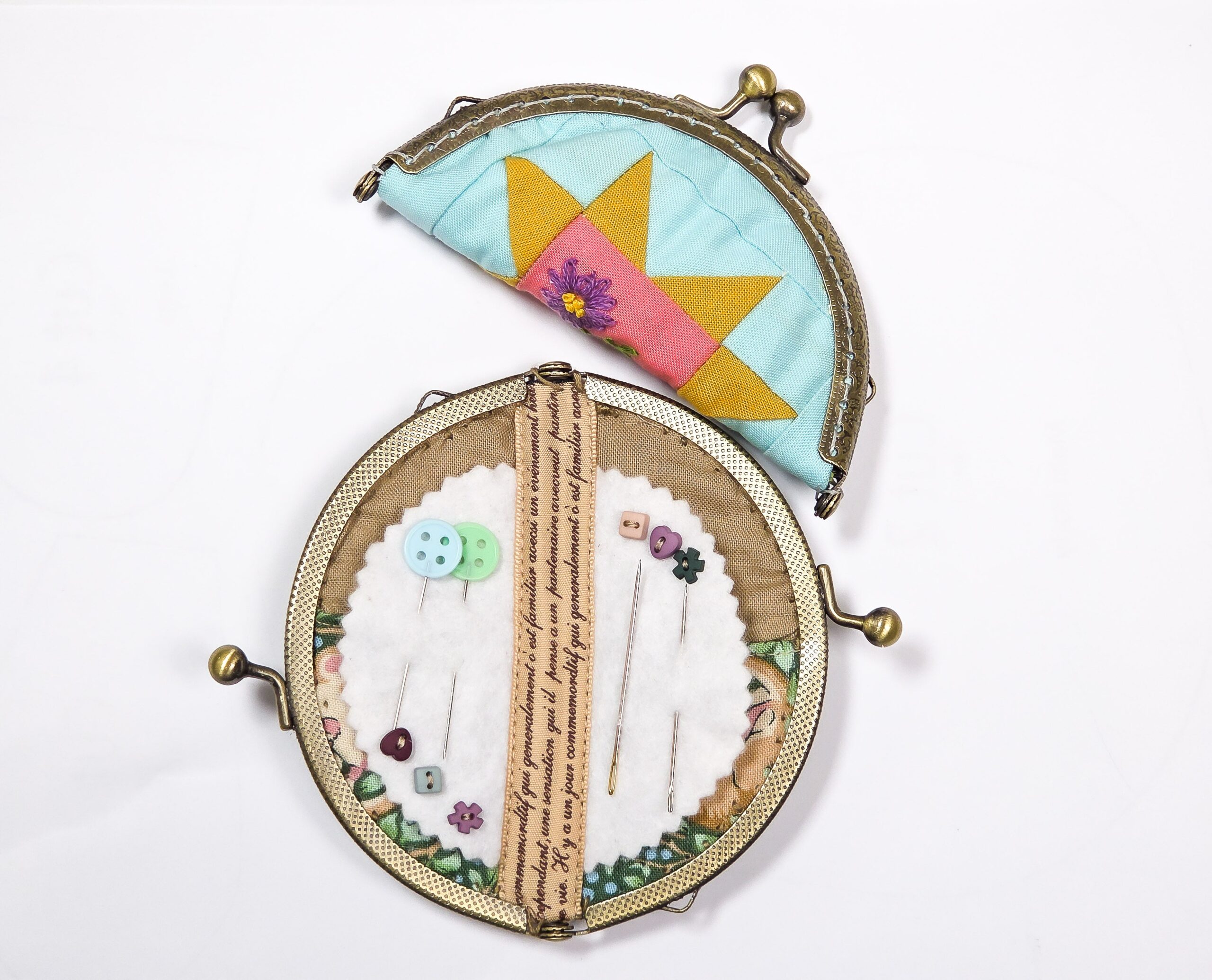 Needle Pouch PDF Sewing Pattern and Paper Piecing Pattern