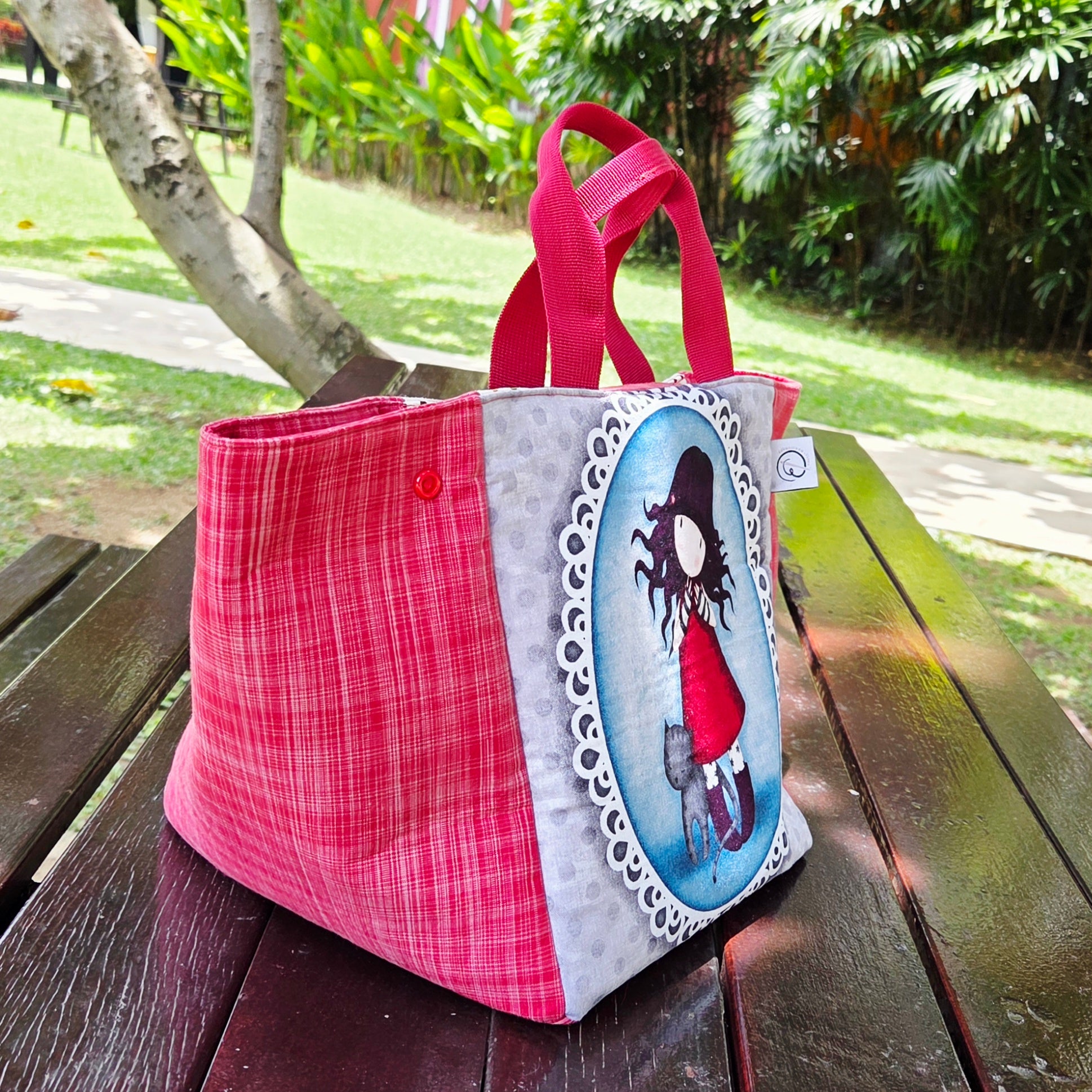 Lunch Bag & Handbag Sewing Pattern/ 2 Sizes Lunch Bag & Handbag Sewing Pattern/ 2 Sizes