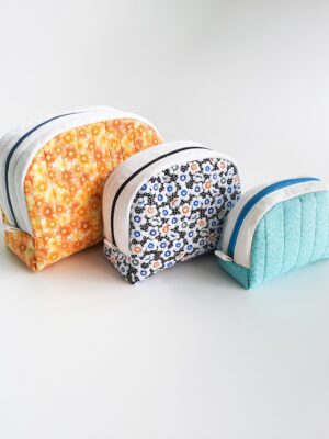 Curvy Pouch Pattern/ S/M/L 3 sizes Curvy Pouch Pattern/ S/M/L 3 sizes