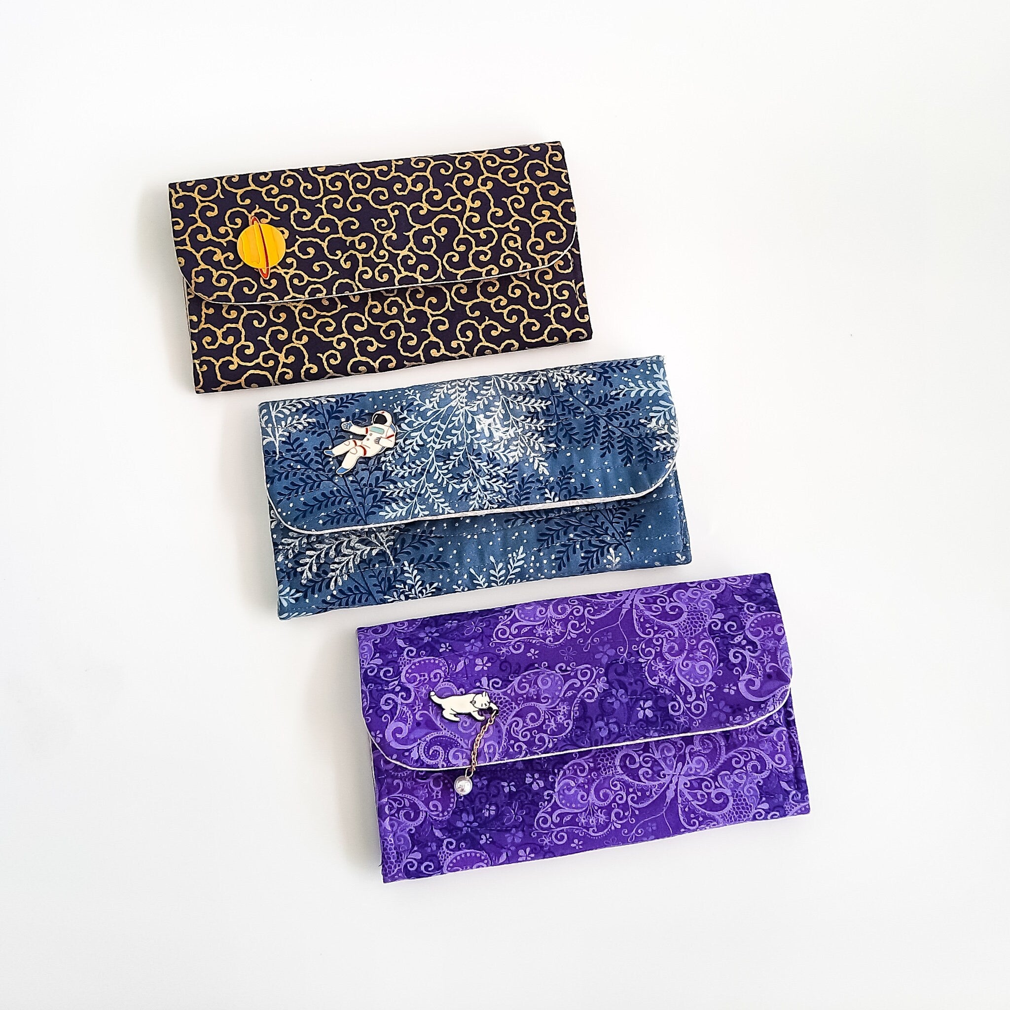 Accordion Long Wallet Pattern Accordion Long Wallet Pattern