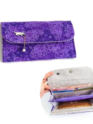 Accordion Long Wallet Pattern Accordion Long Wallet Pattern