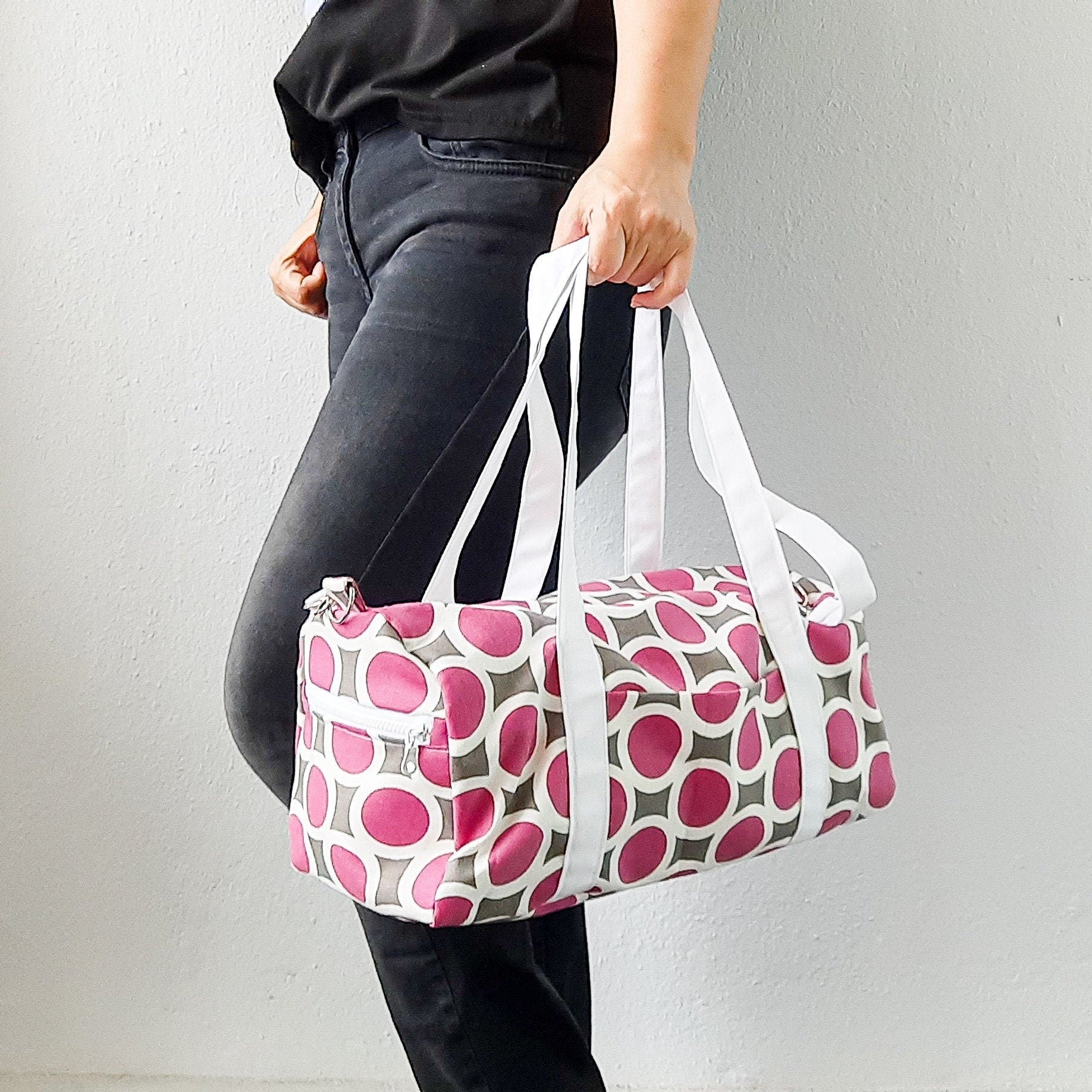 Duffel Bag Sewing Pattern/ 3 sizes with YouTube tutorial Duffel Bag Sewing Pattern/ 3 sizes with YouTube tutorial