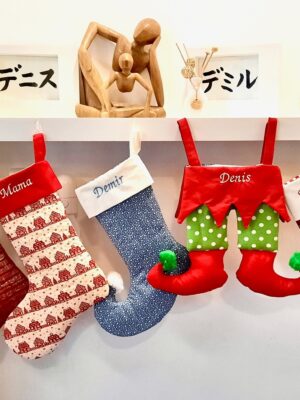 Christmas Stocking Patterns/ 4 different design Christmas Stocking Patterns/ 4 different design