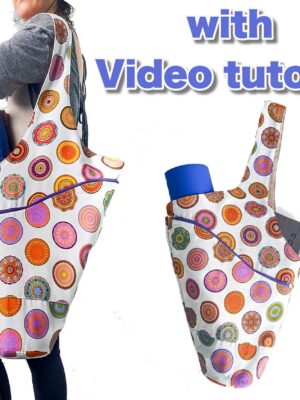 Cute Yoga Mat Bag/ 2 different design with video tutorial Cute Yoga Mat Bag/ 2 different design with video tutorial