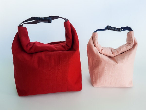 Lunchbox Bag Pattern/ 2 different sizes with pocket Lunchbox Bag Pattern/ 2 different sizes with pocket