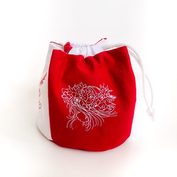 Japanese Drawstring Pouch Pattern/ Craft Pouch Japanese Drawstring Pouch Pattern/ Craft Pouch