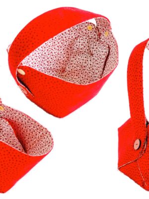 Convertible Fabric Basket Pattern/ 3 different sizes Convertible Fabric Basket Pattern/ 3 different sizes