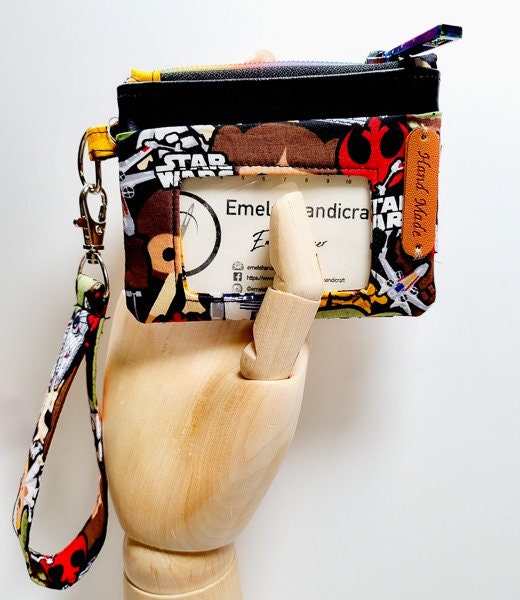 Card Wallet with ID Pocket/ Coin purse Card Wallet with ID Pocket/ Coin purse