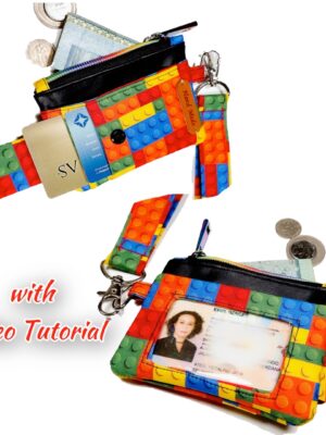 Card Wallet with ID Pocket/ Coin purse Card Wallet with ID Pocket/ Coin purse