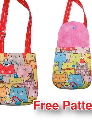 Mini Crossbody Bag FREE Pattern/ Mini Crossbody Bag FREE Pattern/