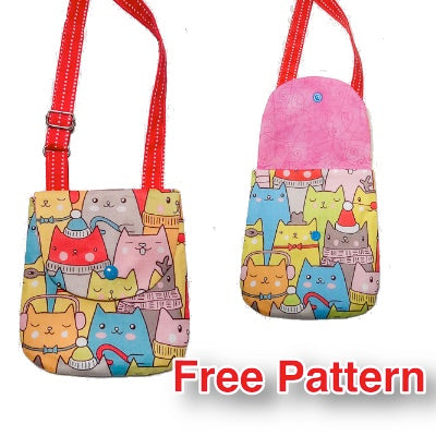 Mini Crossbody Bag FREE Pattern/ Mini Crossbody Bag FREE Pattern/