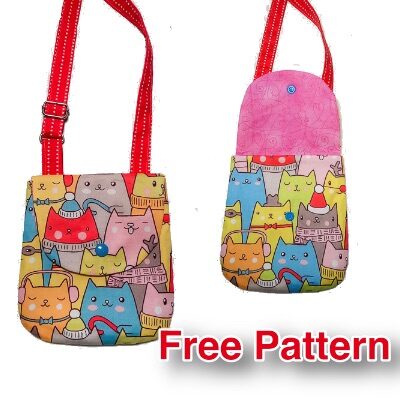Mini Crossbody Bag FREE Pattern/ Mini Crossbody Bag FREE Pattern/