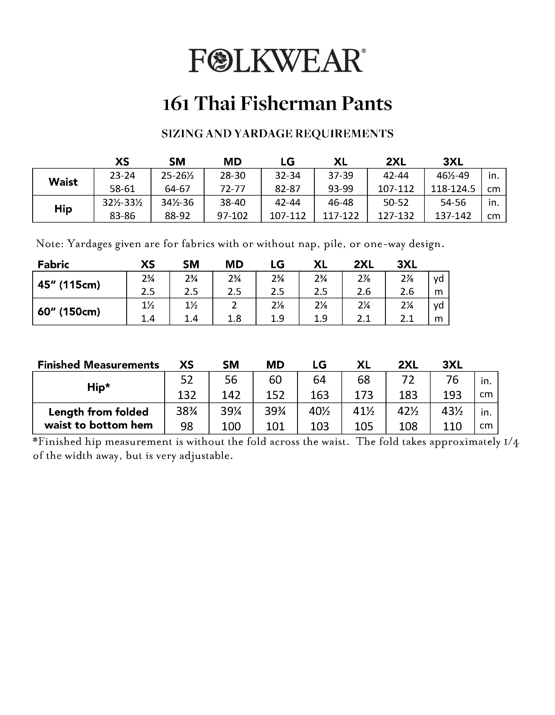 161 Thai Fisherman Pants 161 Thai Fisherman Pants