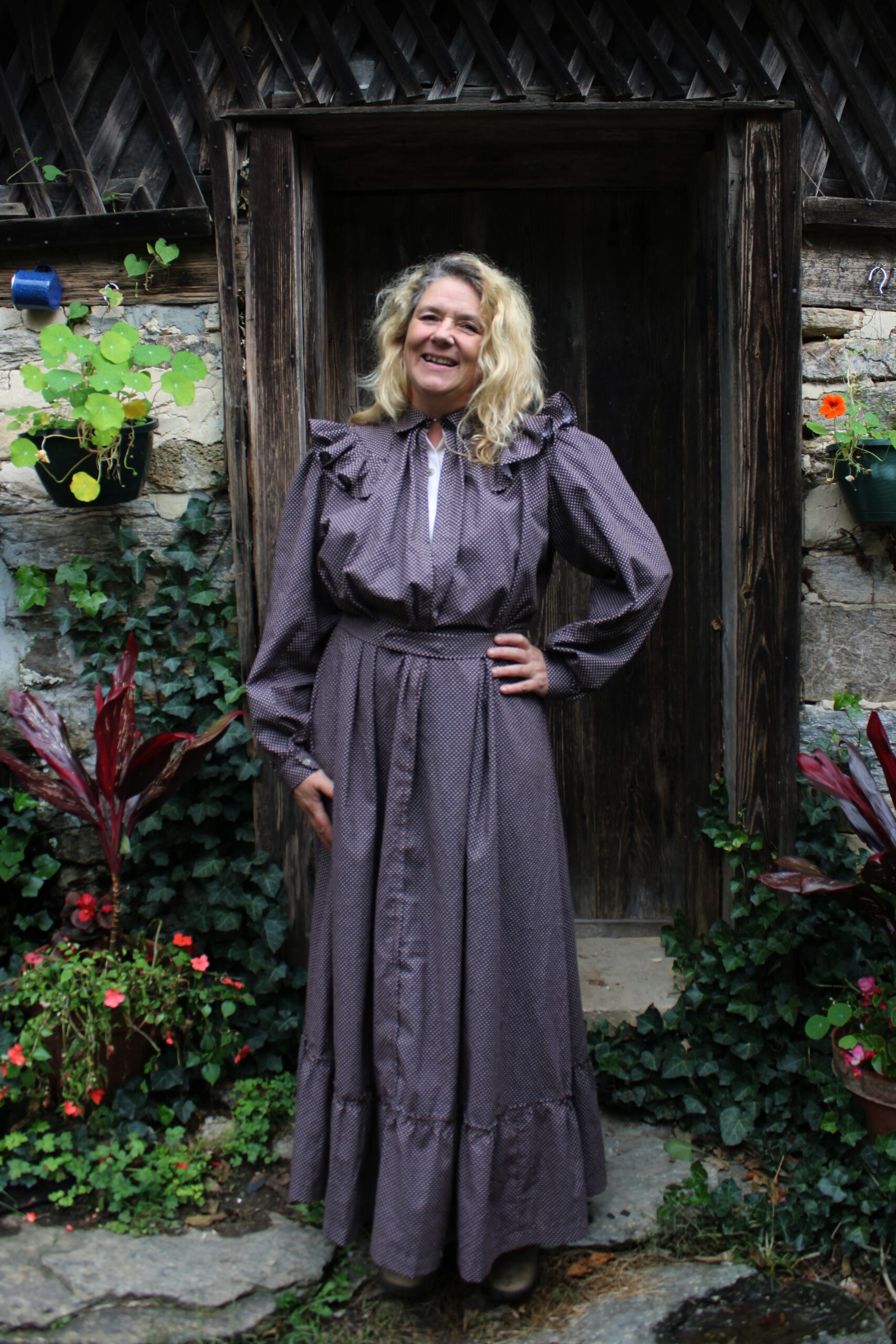 246 Calico Day Dress