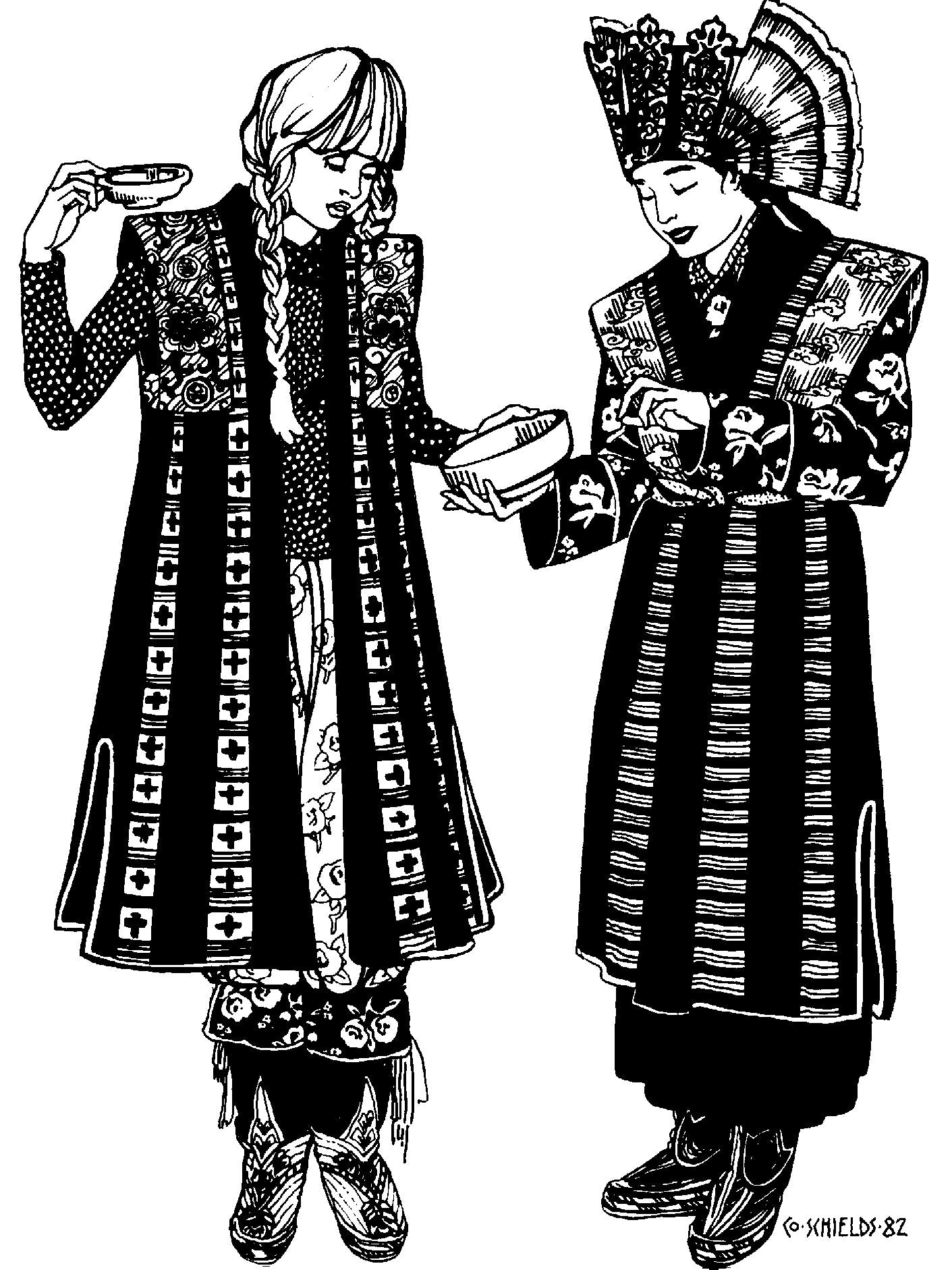 118 Tibetan Panel Coat 118 Tibetan Panel Coat