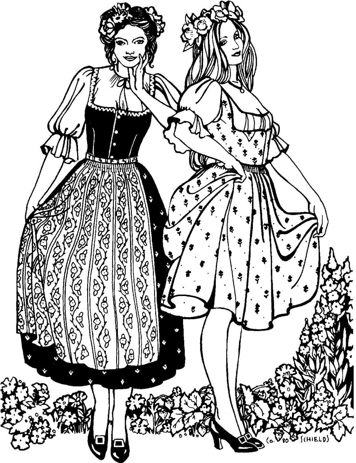 123 Austrian Dirndl 123 Austrian Dirndl