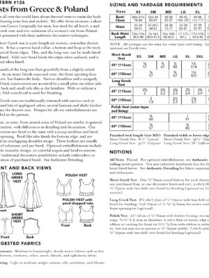 126 Vests from Greece and Poland 126 Vests from Greece and Poland