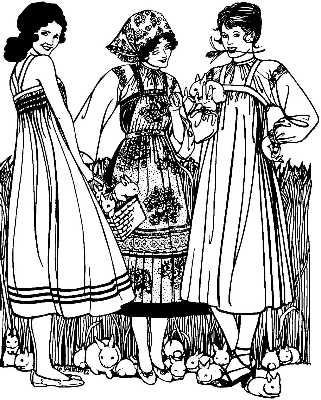 128 Russian Settlers’ Dress
