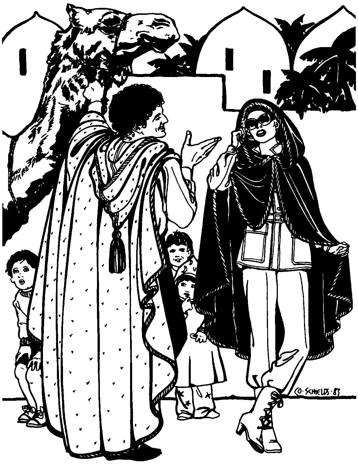 132 Moroccan Burnoose 132 Moroccan Burnoose