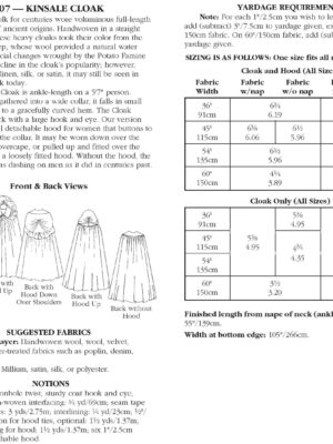207 Kinsale Cloak 207 Kinsale Cloak