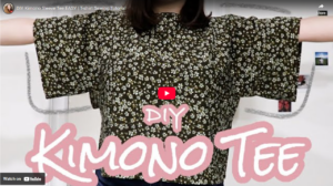 Kimono sleeve top pattern