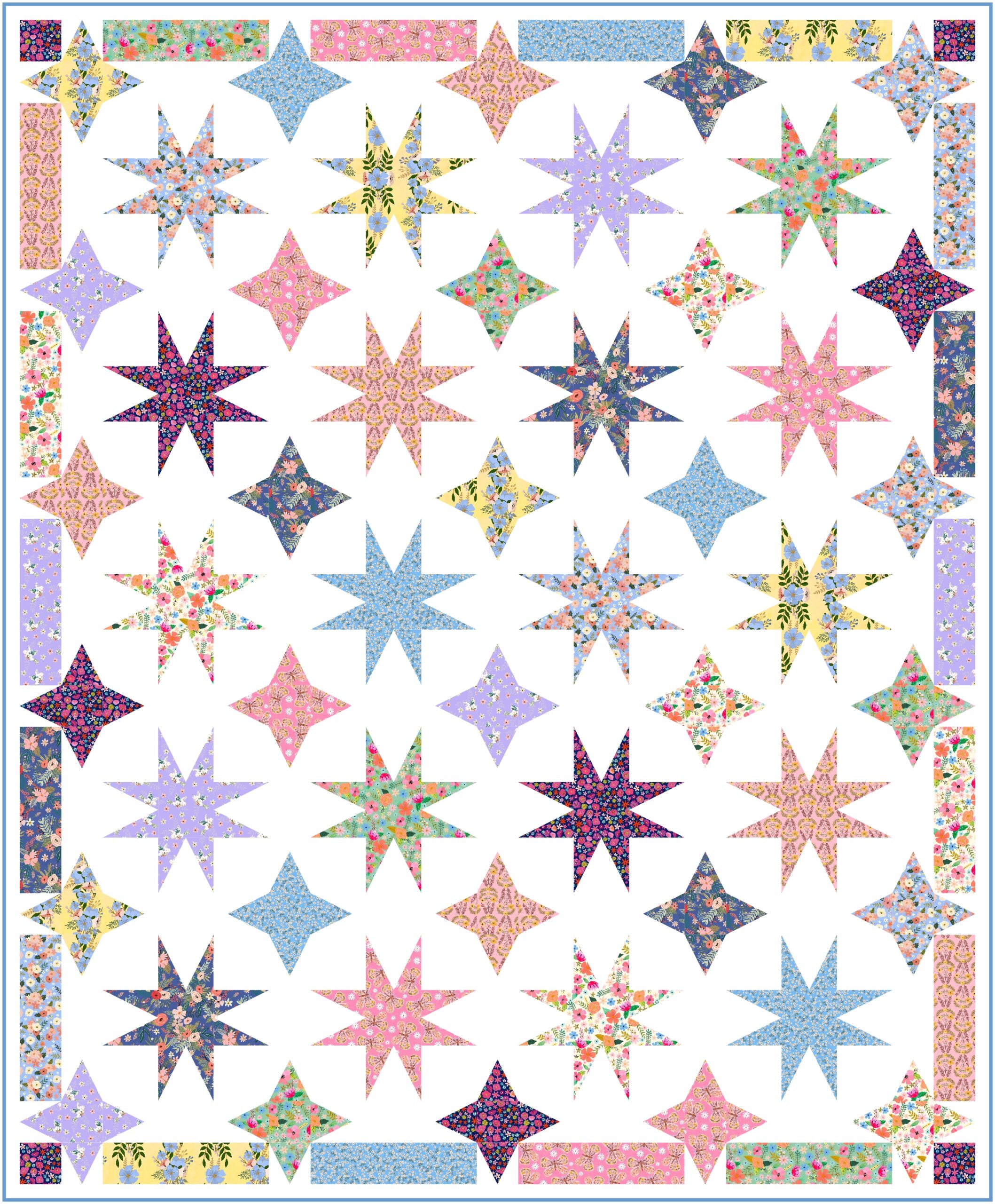 Honey-V-Revival_Quilt-AQS-on-SewShare