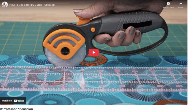 Using Rotary Cutter Using a Rotary Cutter | SewShare Technique Library