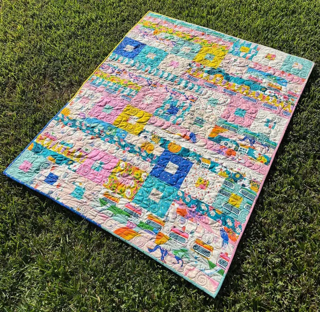 Awesome Jelly Roll Quilt