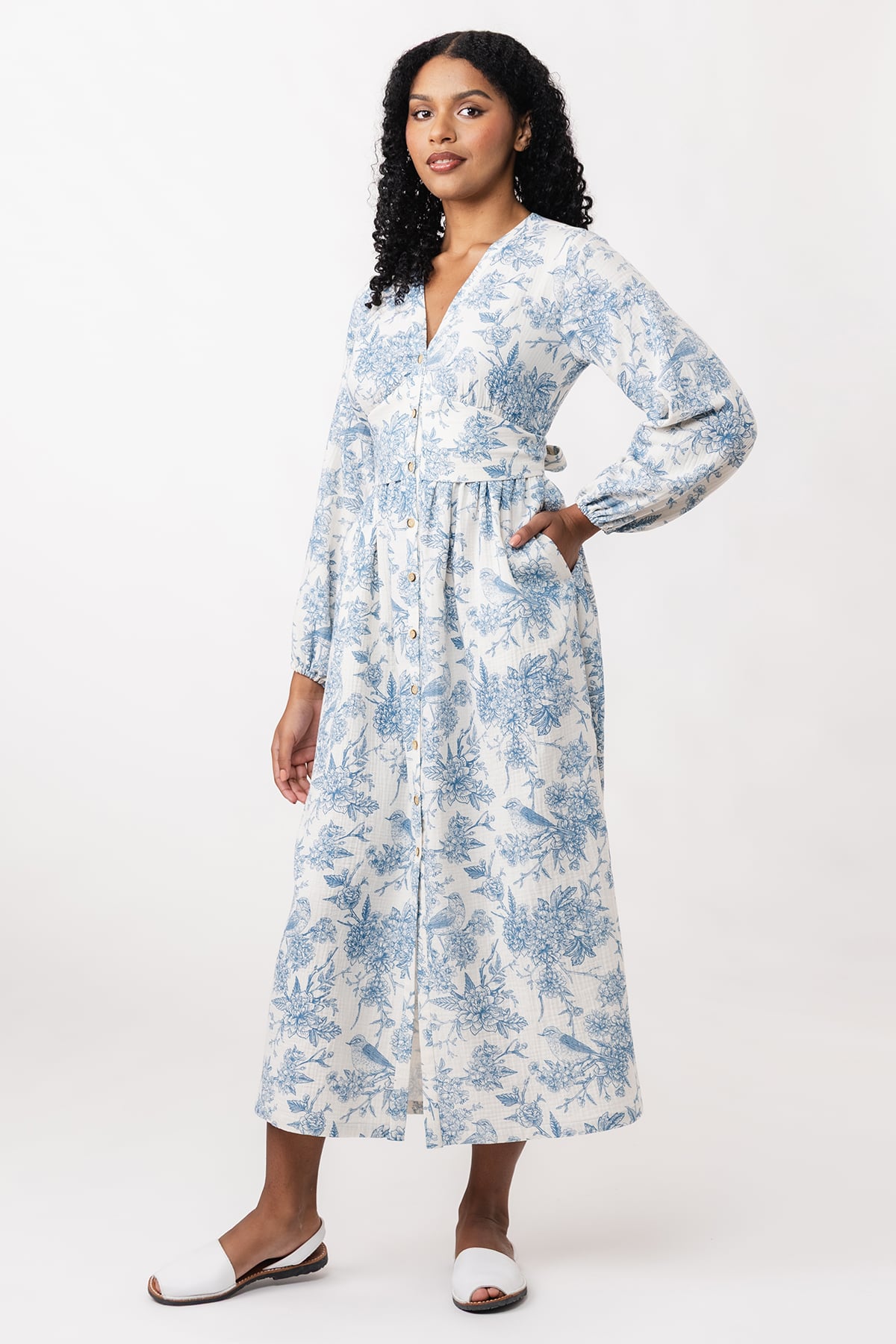 Oodi gathered midi dress Oodi gathered midi dress