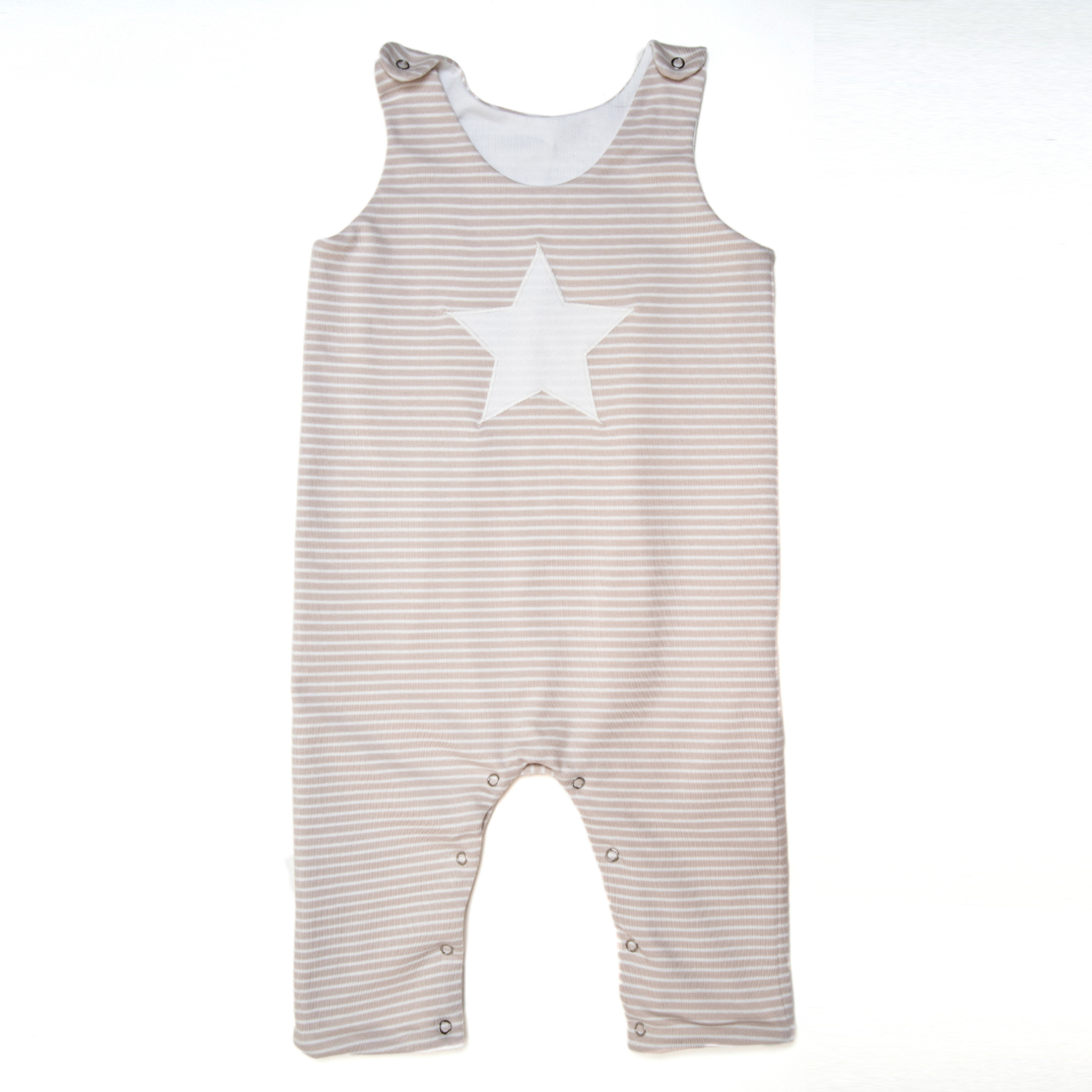 SAND Reversible Baby Romper & BUBU Hat Sewing Pattern PDF | Footless Overall 1M–3Y | Two Looks in One | Instant Download