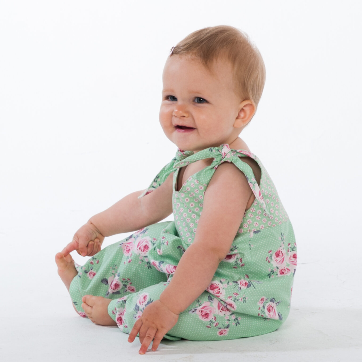 Sewing Pattern Set Romper Overalls LUNA CHARLOTTE PDF Sizes 0m-2y