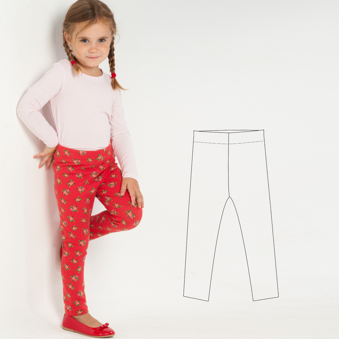 ENNA Kids Leggings Sewing Pattern PDF | Baby & Toddler Slim Fit Leggings 12M–11Y | Beginner-Friendly | Instant Download ENNA Kids Leggings Sewing Pattern PDF | Baby & Toddler Slim Fit Leggings 12M–11Y | Beginner-Friendly | Instant Download