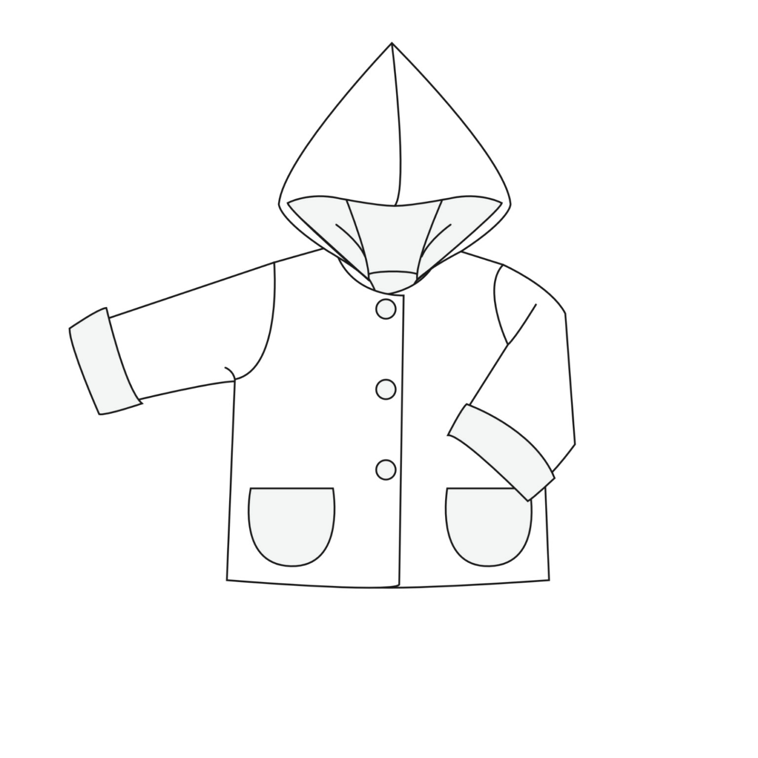 TORETTO baby jacket sewing pattern ebook pdf
