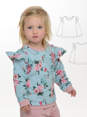 SOPHIE Baby Sweatshirt & Dress Sewing Pattern PDF – 2-in-1 Ruffle Sweater & Tunic – Sizes 0m–4y – Instant Download – by Patternforkids SOPHIE Baby Sweatshirt & Dress Sewing Pattern PDF – 2-in-1 Ruffle Sweater & Tunic – Sizes 0m–4y – Instant Download – by Patternforkids