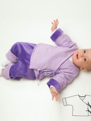 Sewing Pattern Baby Jacket FIORINO 3 in 1 PDF Sizes 0m-2y Sewing Pattern Baby Jacket FIORINO 3 in 1 PDF Sizes 0m-2y