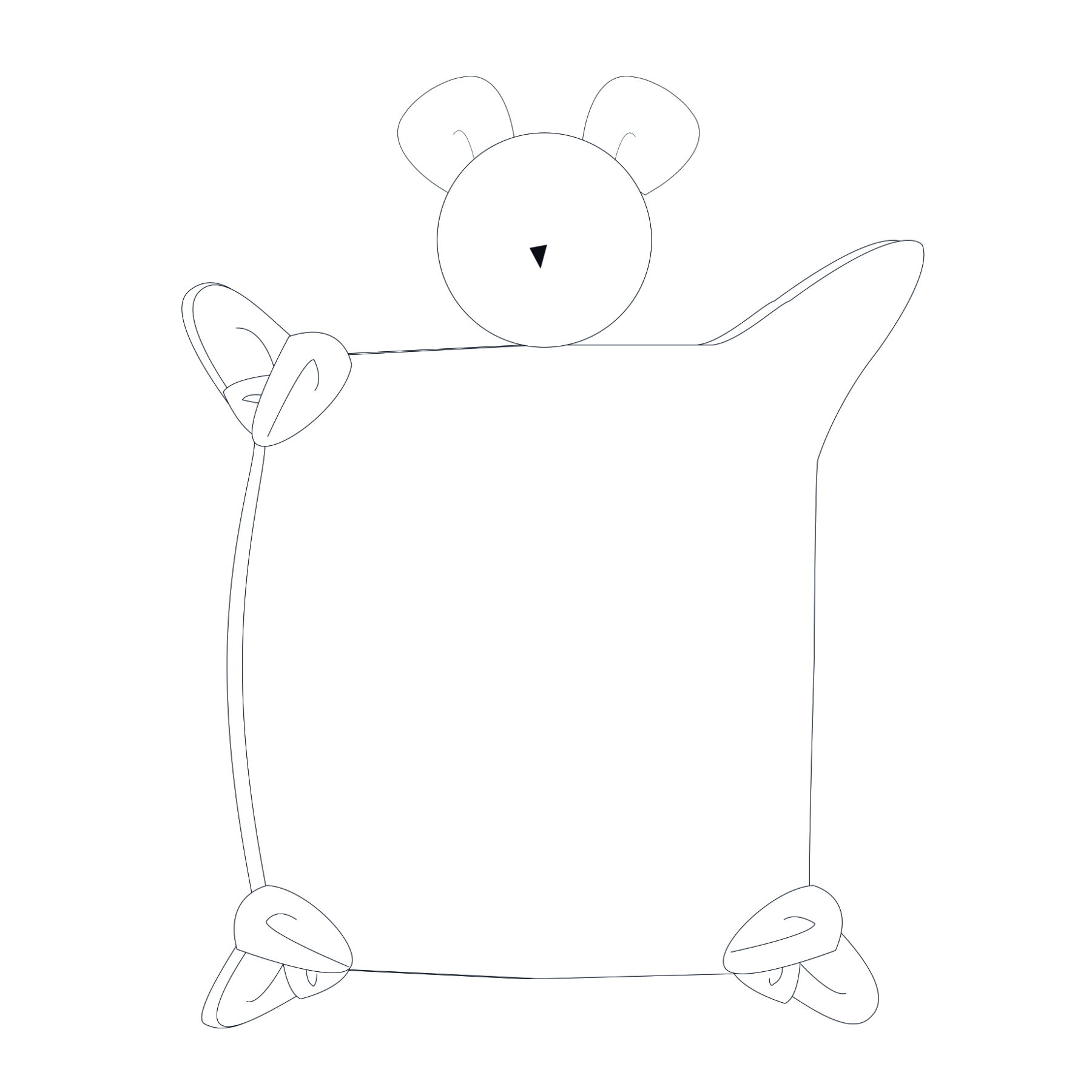 Baby Cuddle Toy Sewing Pattern PDF | Easy Soft Plushie for Babies & Toddlers | Beginner-Friendly Instant Download