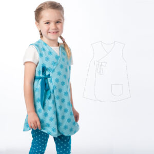 MARIE Wrap Dress, Tunic & Jacket Sewing Pattern PDF | 3 Variations 2Y–9Y | Girls’ Layering Outfit | Instant Download MARIE Wrap Dress, Tunic & Jacket Sewing Pattern PDF | 3 Variations 2Y–9Y | Girls’ Layering Outfit | Instant Download